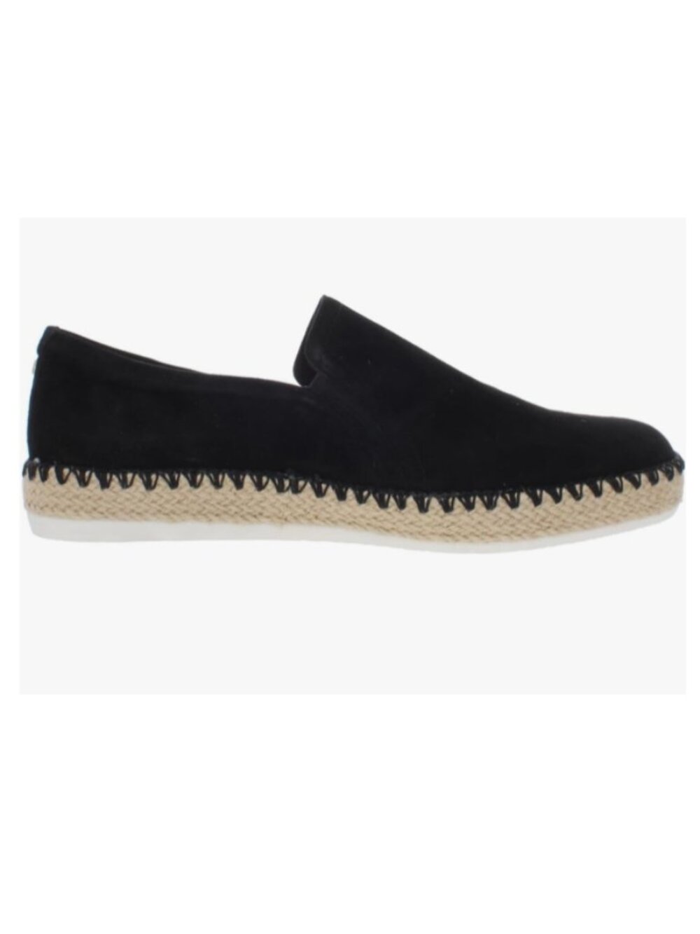 Dr Scholl's Black Suede Espadrille Slip-On Shoes size 7.5